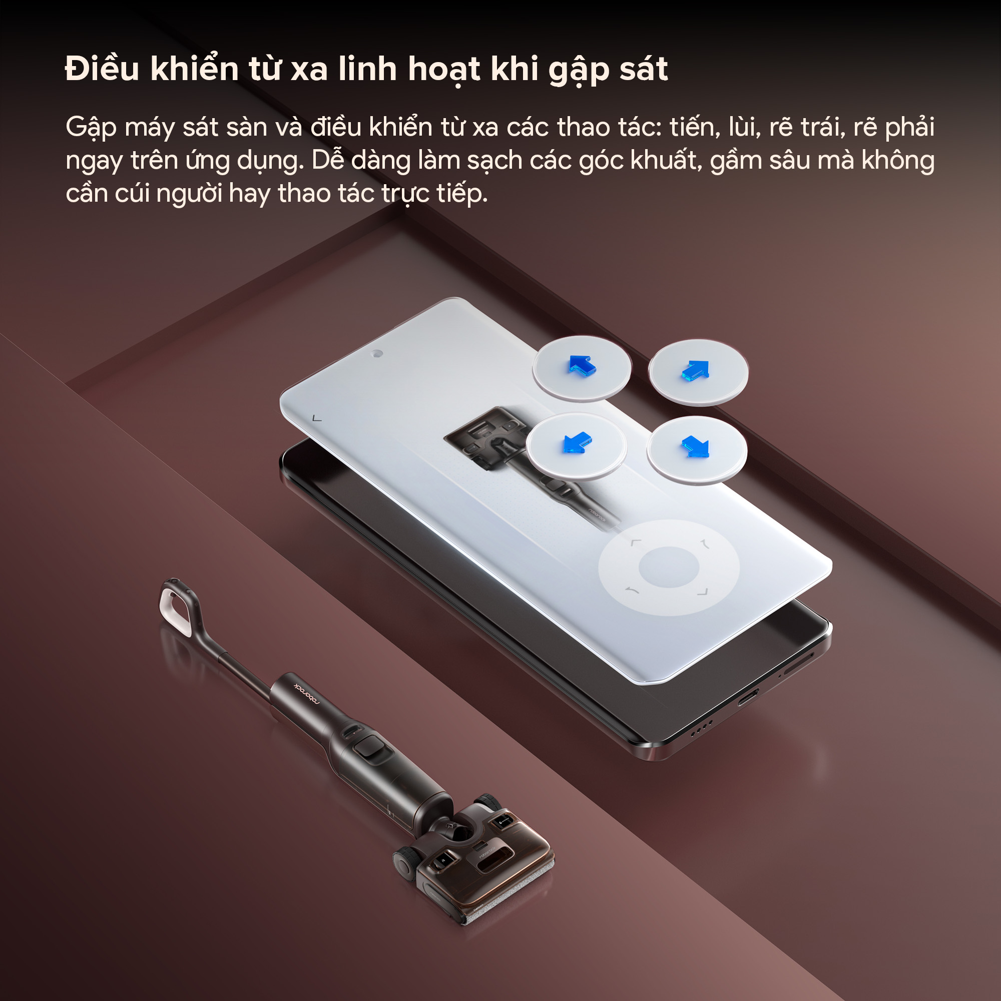 Máy hút bụi lau nhà Roborock F25 Pro Turbo - Bản Quốc Tế 21 May hut bui lau nha Roborock F25 Pro Turbo bigmivn 17