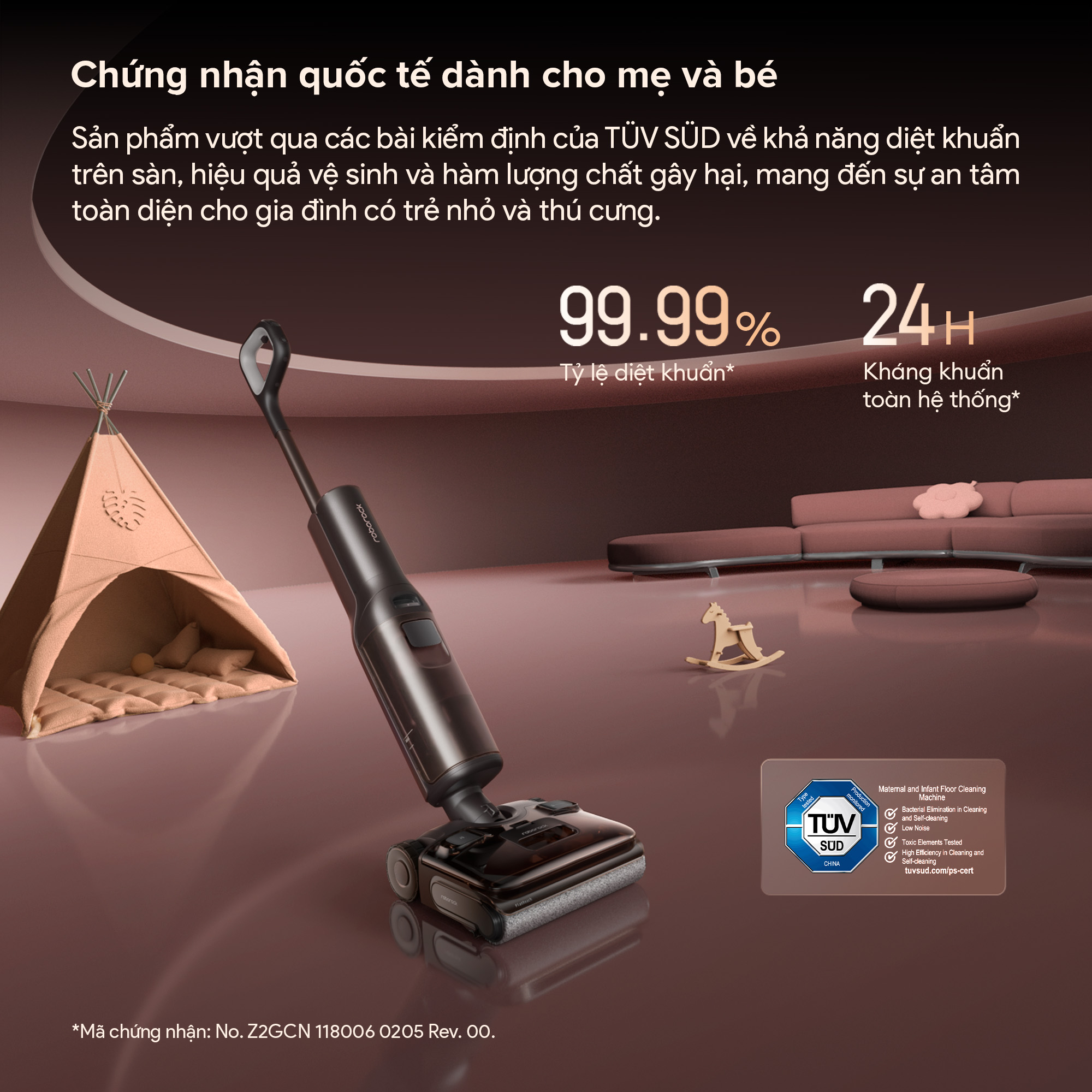 Máy hút bụi lau nhà Roborock F25 Pro Turbo - Bản Quốc Tế 14 May hut bui lau nha Roborock F25 Pro Turbo bigmivn 8