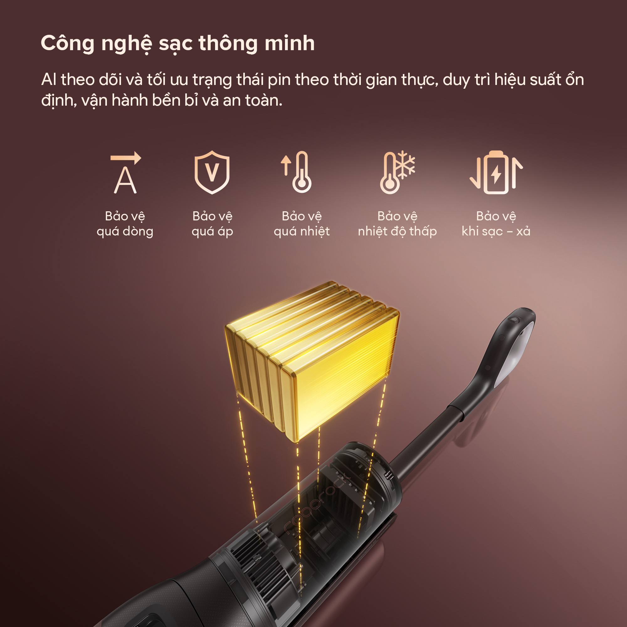 Máy hút bụi lau nhà Roborock F25 Pro Turbo - Bản Quốc Tế 20 May hut bui lau nha Roborock F25 Pro Turbo bigmivn 9