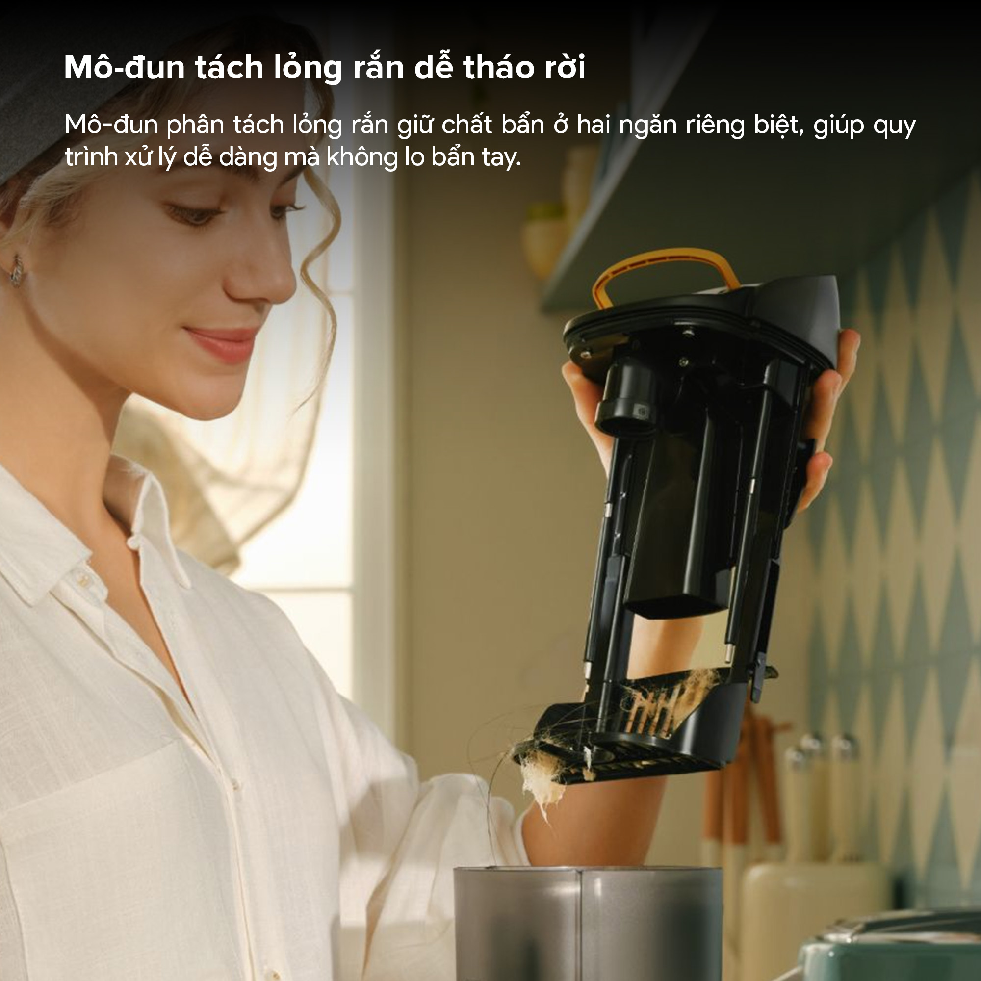 Máy hút bụi lau nhà Roborock F25 Steam - Bản Quốc Tế 13 May hut bui lau nha Roborock F25 Steam bigmivn 11