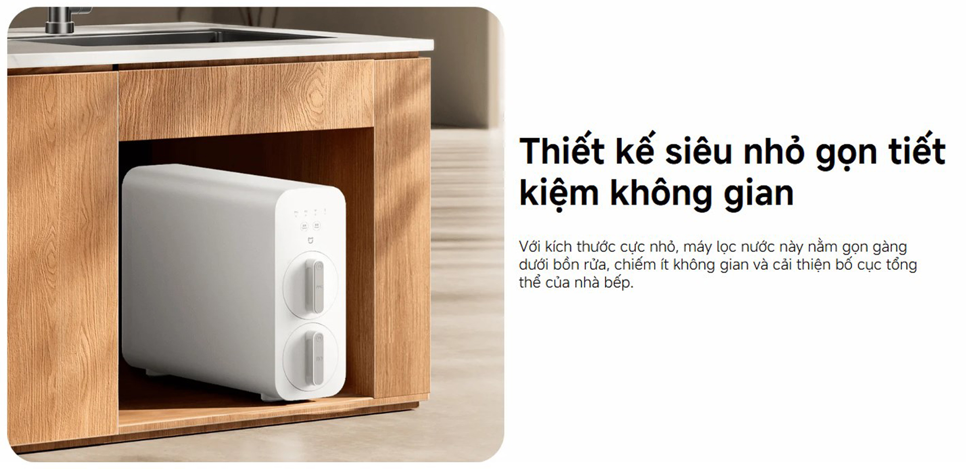 Máy lọc nước RO Xiaomi Mijia N800G Smart Water Purifier MR872-3 - Chính hãng 4 May loc nuoc RO Xiaomi Mijia N800G Smart Water Purifier bigmivn 2