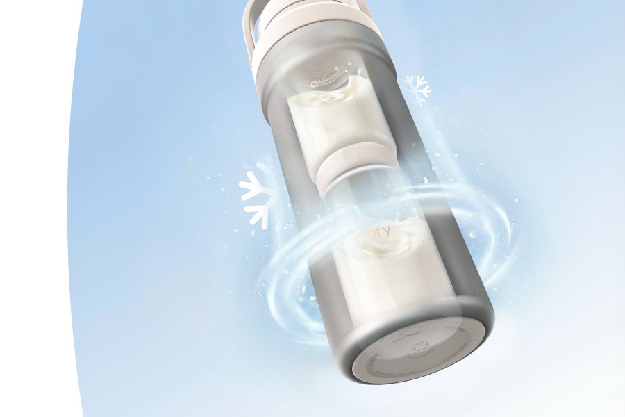 Bình làm lạnh sữa di động ANKER Eufy E10 (Eufy Portable Breast Milk Cooler E10) - Chính hãng 4 Binh lam lanh sua di dong Eufy E10 Eufy Portable Breast Milk Cooler E10 bigmivn 3
