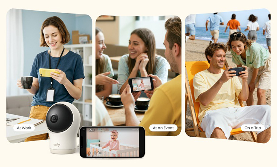Camera theo dõi trẻ em 2K ANKER eufy Baby Monitor C10 - Chính hãng 12 Camera theo doi tre em 2K eufy Baby Monitor C10 bigmivn 10