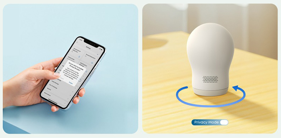 Camera theo dõi trẻ em 2K ANKER eufy Baby Monitor C10 - Chính hãng 7 Camera theo doi tre em 2K eufy Baby Monitor C10 bigmivn 6