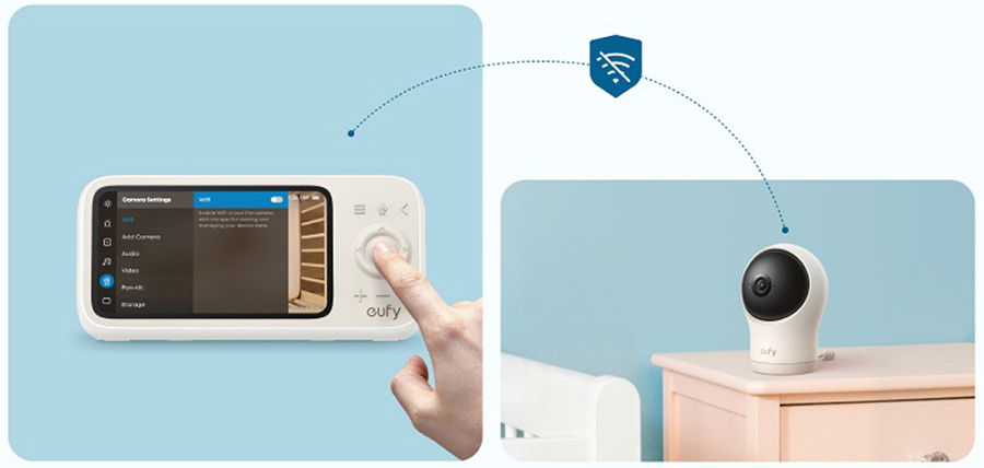Camera theo dõi trẻ em 2K ANKER eufy Baby Monitor C10 - Chính hãng 9 Camera theo doi tre em 2K eufy Baby Monitor C10 bigmivn 7