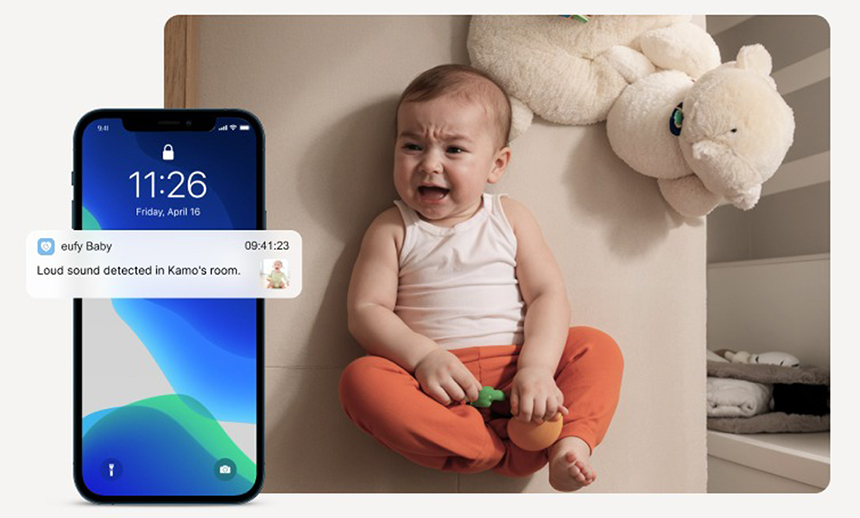 Camera theo dõi trẻ em 4K ANKER eufy Baby Monitor E21 - Chính hãng 17 Camera theo doi tre em eufy Baby Monitor E21 bigmivn 14