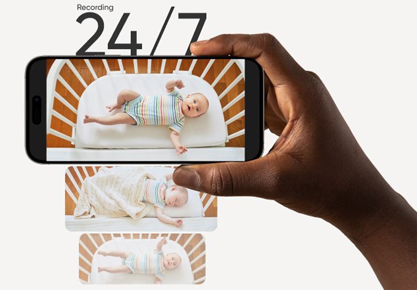 Camera theo dõi trẻ em 4K ANKER eufy Baby Monitor E21 - Chính hãng 11 Camera theo doi tre em eufy Baby Monitor E21 bigmivn 15