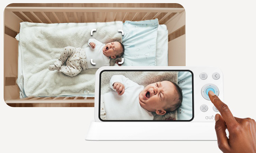 Camera theo dõi trẻ em 4K ANKER eufy Baby Monitor E21 - Chính hãng 6 Camera theo doi tre em eufy Baby Monitor E21 bigmivn 16