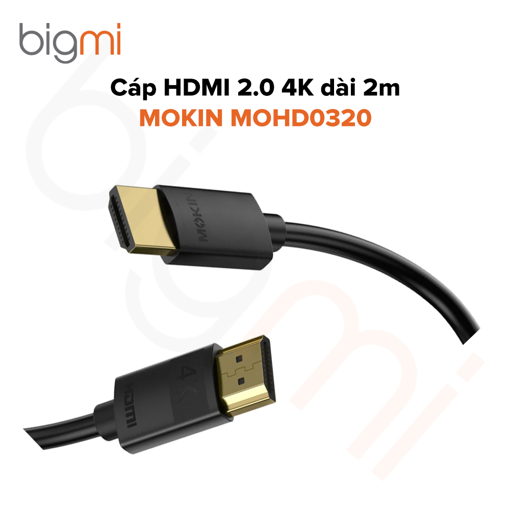 Cáp HDMI 2.0 4K MOKIN MOHD0320 dài 2m