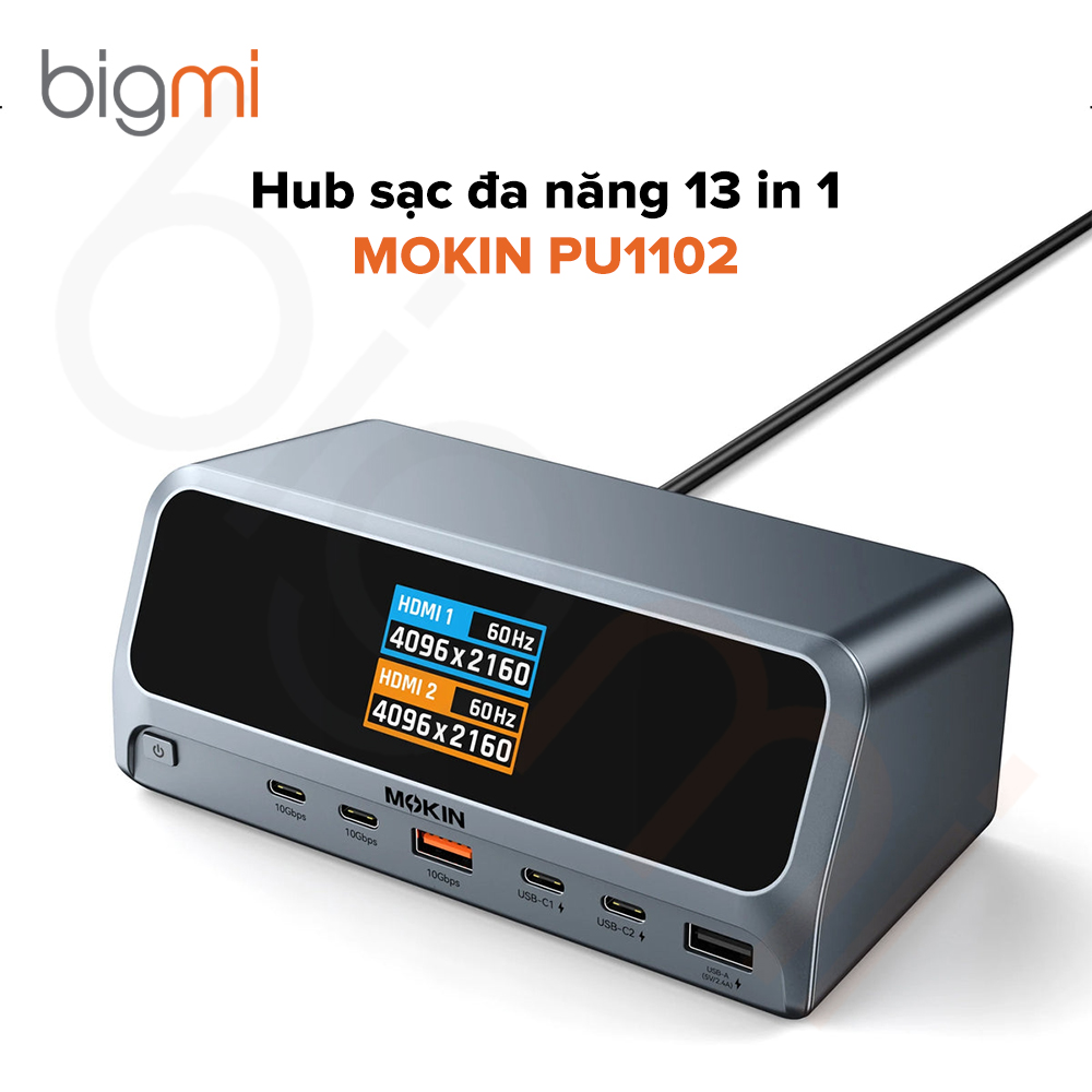 Hub sạc đa năng MOKIN PU1102 13 in 1