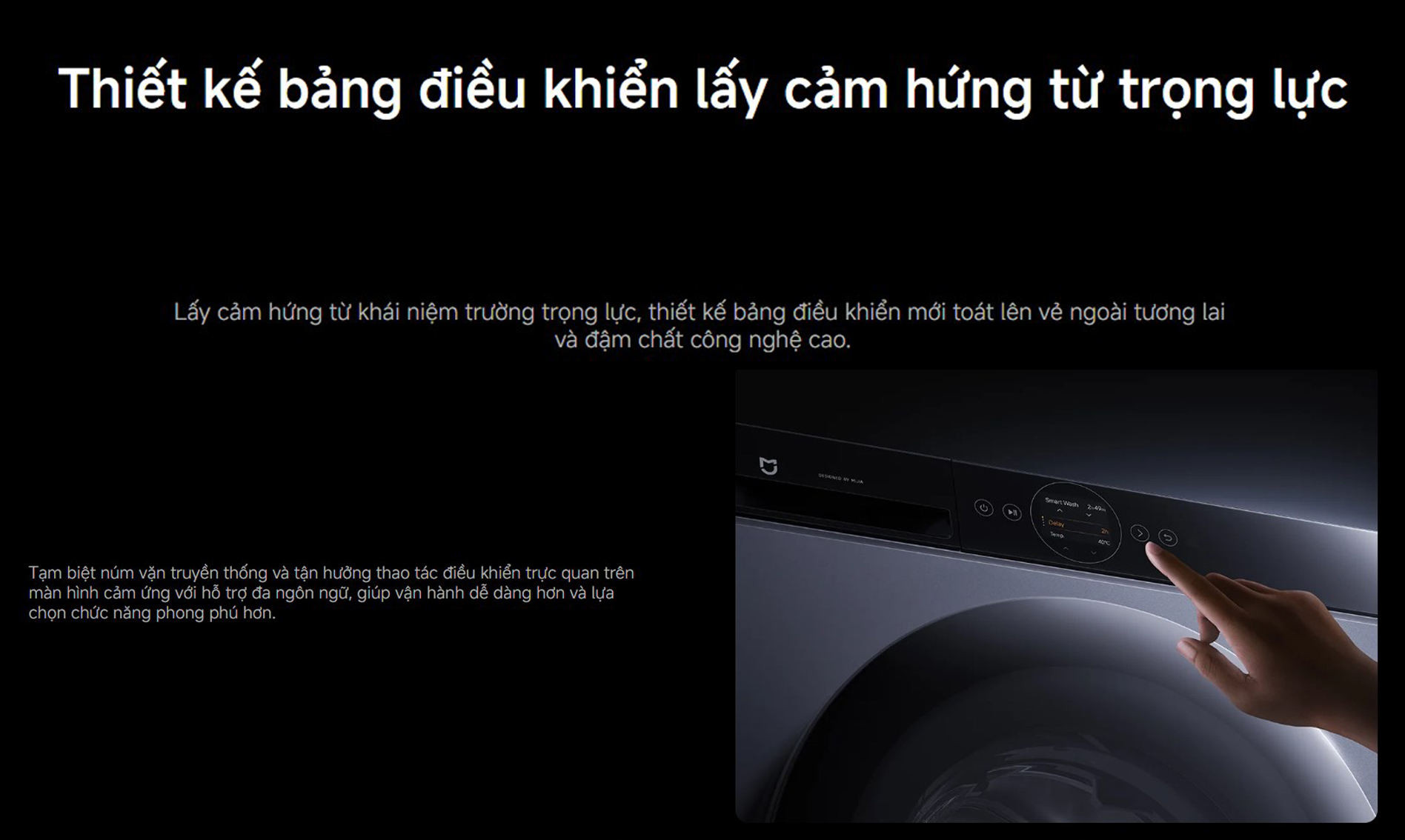 Máy giặt sấy cửa trước Xiaomi Mijia Pro 12.5kg, sấy 8kg 2026 WD125MJA12VN - Bản quốc tế 21 May giat say cua truoc Xiaomi Mijia Pro 12.5kg say 8kg 2026 bigmivn 17