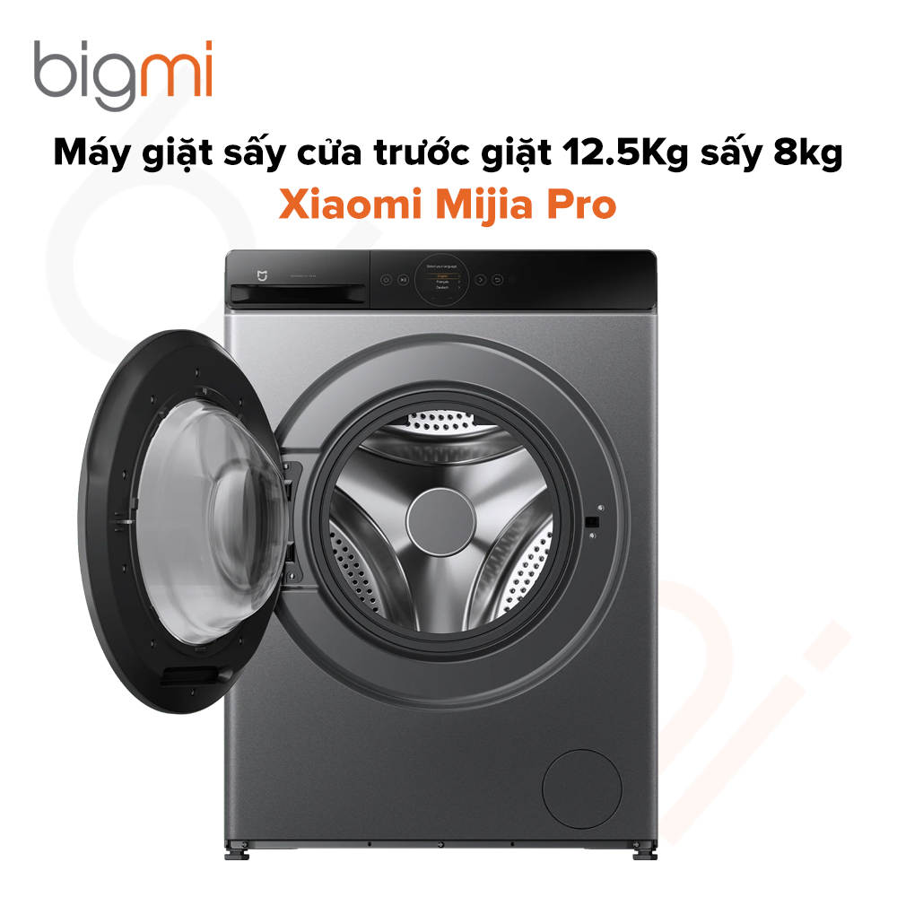 Máy giặt sấy cửa trước Xiaomi Mijia Pro 12.5kg, sấy 8kg 2026