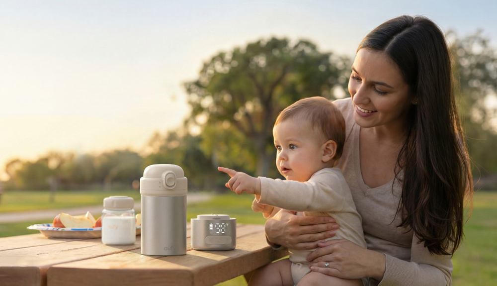 Máy hâm sữa di động ANKER Eufy E10 (Eufy Portable Milk Warmer E10) - Chính hãng 2 May ham sua di dong Eufy E10 Eufy Portable Milk Warmer E10 bigmivn