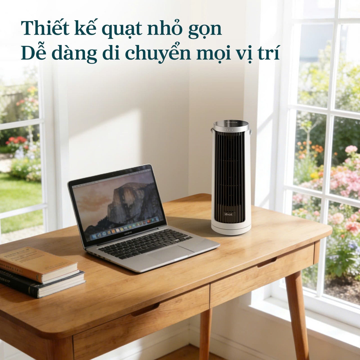 Quạt tháp Levoit Mini Windi 12W LTF-F132-WEU - Chính hãng 8 Quat thap Levoit Mini Windi 12W LTF F132 WEU bigmivn 4