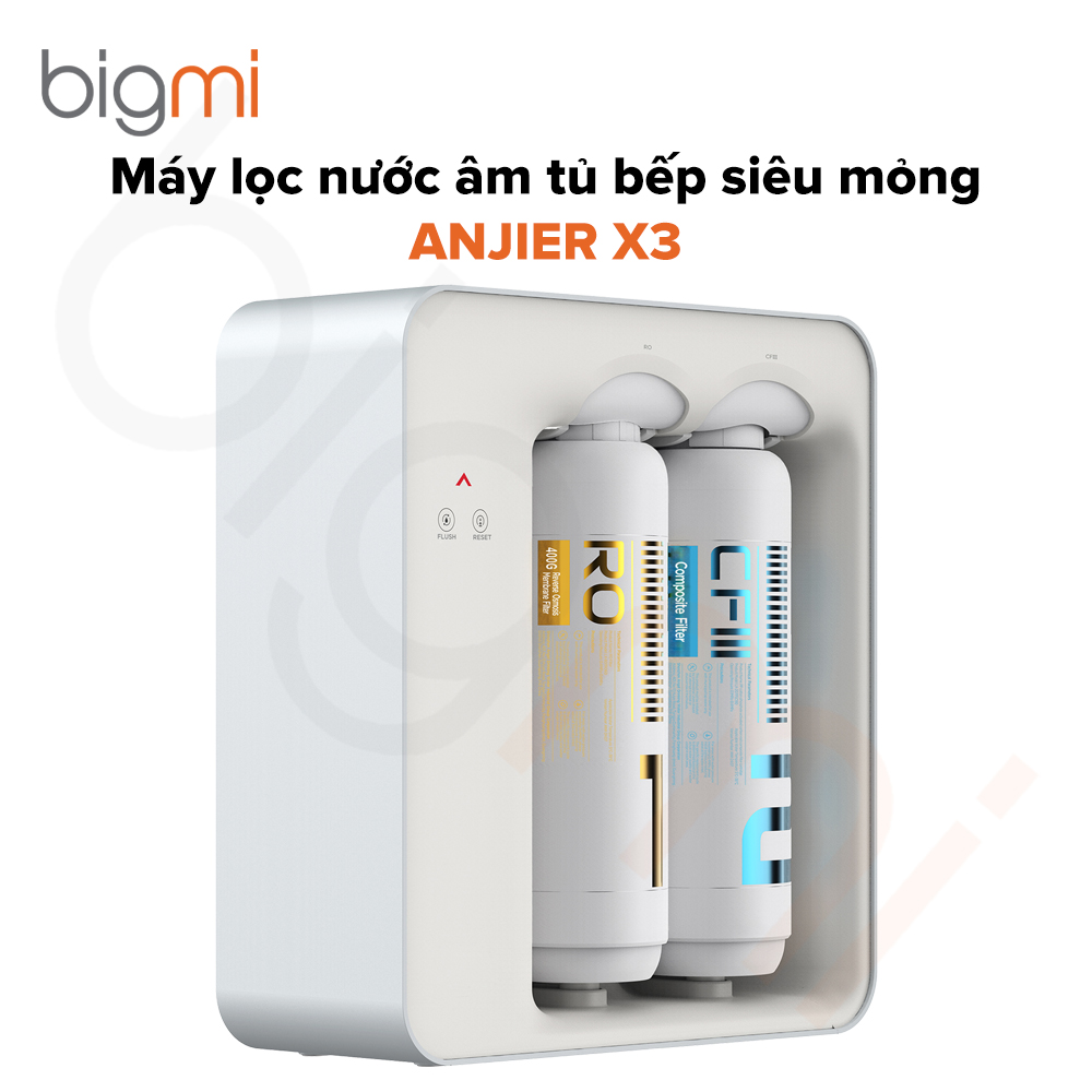 Máy lọc nước âm tủ bếp siêu mỏng ANJIER X3 – Chính hãng