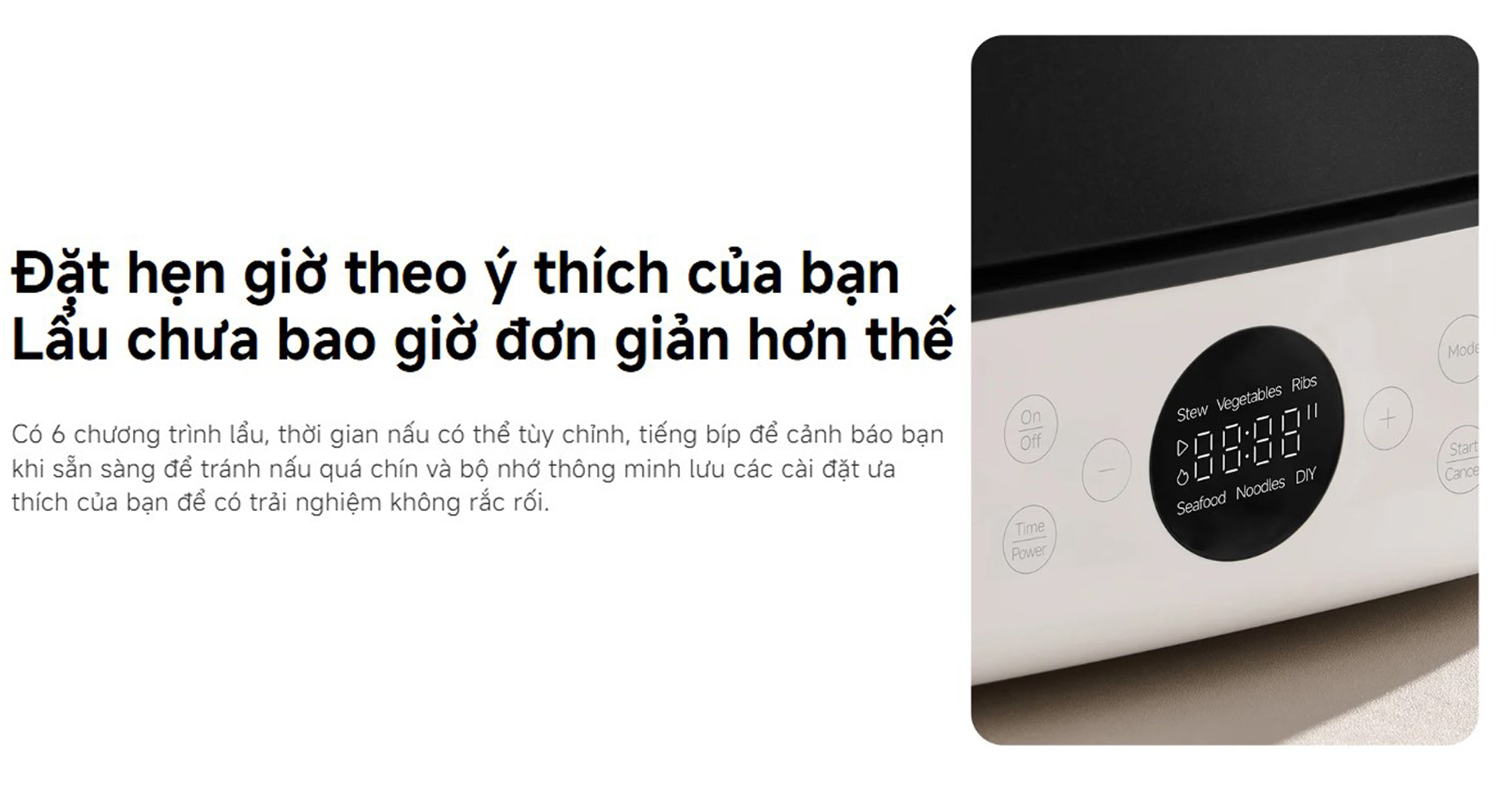 Noi lau dien da nang 6L Xiaomi Multifunctional Hot Pot Cooker MEH01 bigmivn 4