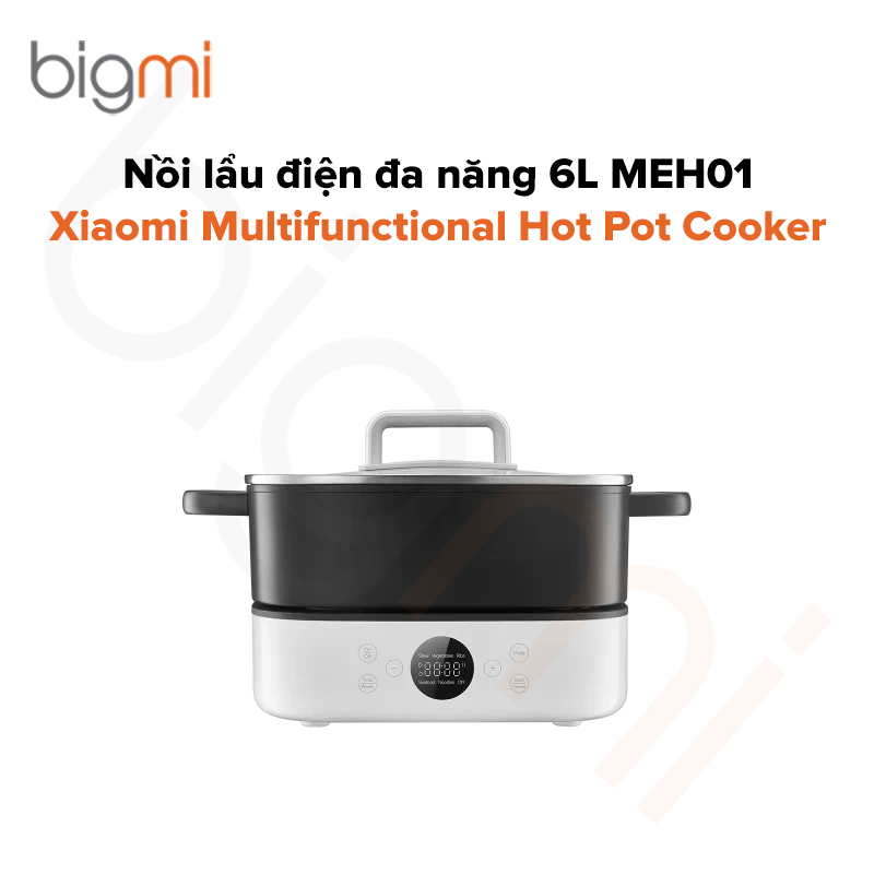 Nồi lẩu điện đa năng 6L Xiaomi Multifunctional Hot Pot Cooker MEH01